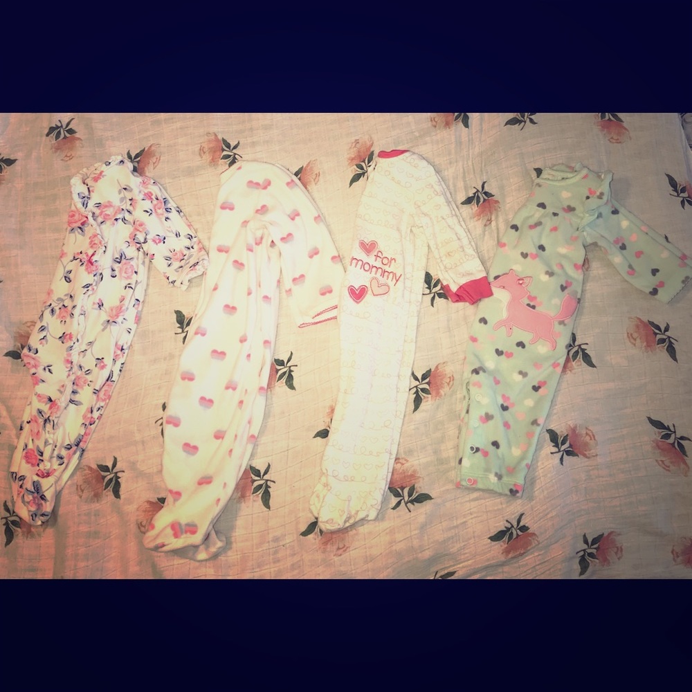 Baby’s girl sleepers